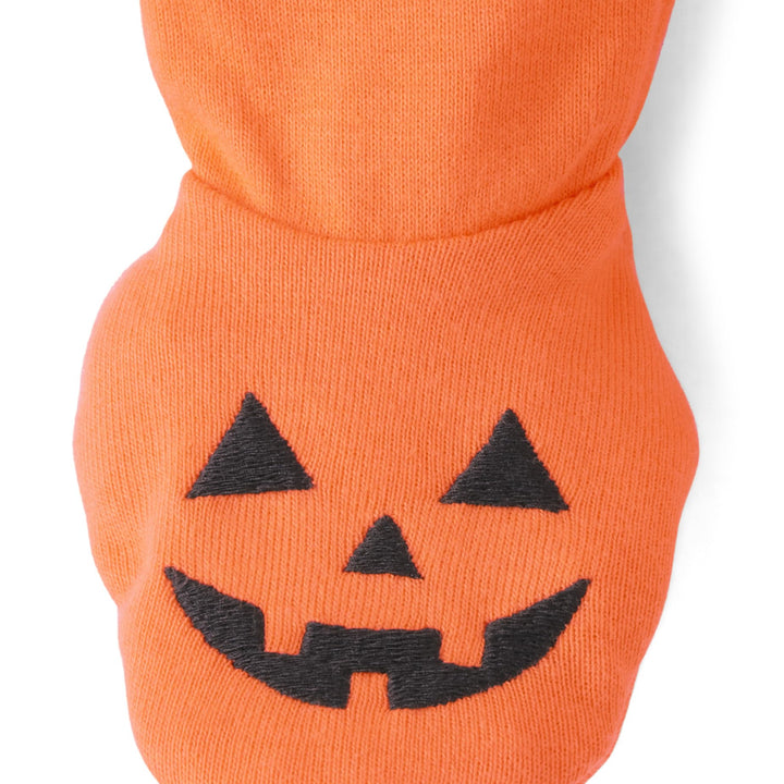 The Children's Place Baby and Toddler, Halloween Pumpkin Pajamas, Cotton Baby/Toddler One Piece 6-9 Months Pumpkin One Piece