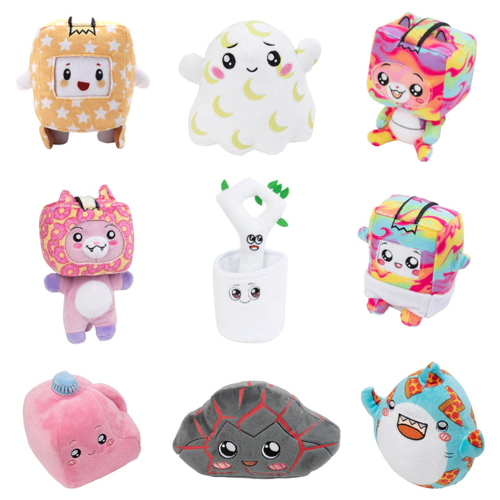 LankyBox Mini Mystery Plush, Series 2, Collectible Blind Box Mini Plush, Officially Licensed LankyBox Merch