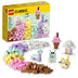 LEGO Classic Creative Pastel Fun Bricks Box 11028, Building Toys for Kids, Girls, Boys Ages 5 Plus with Models; Ice Cream, Dinosaur, Cat & More, Creative Learning Gift Pink