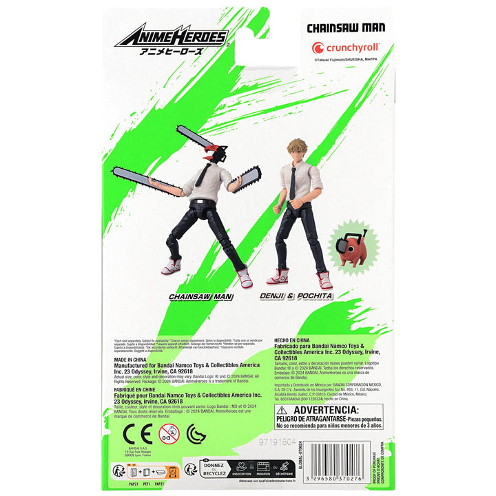 ANIME HEROES - Chainsaw Man - Denji & Pochita Action Figure