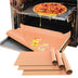 3 Pack Copper Oven Liners for Bottom of Oven, 16x24 Inch Thick Heavy Duty Non Stick Teflon Oven Mats, BPA and PFOA Free Reusable Oven Liners for Bottom of Electric Oven 3 Pack