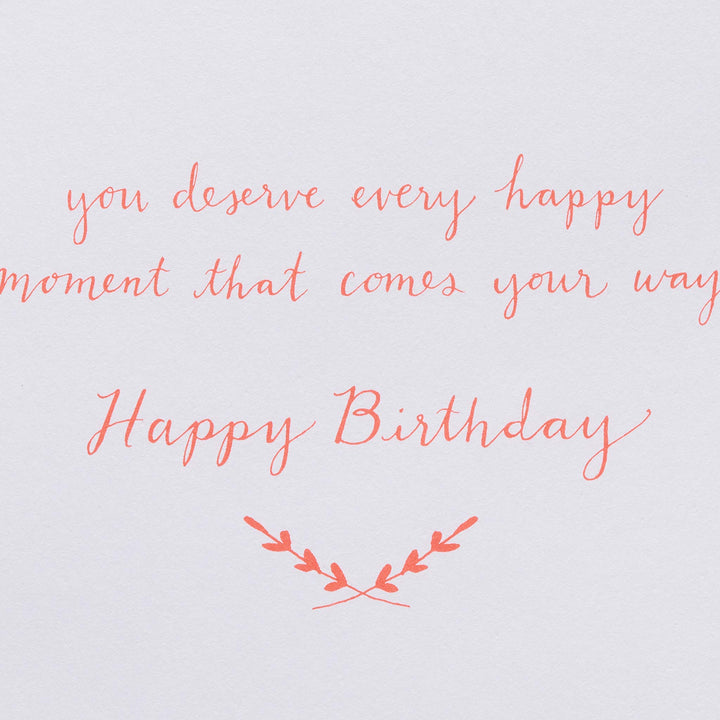 Papyrus Birthday Card (Every Happy Moment) Every Happy Moment