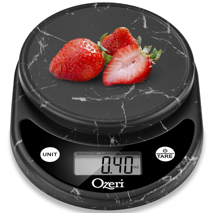 Ozeri Pronto Digital Multifunction Kitchen and Food Scale,Black Marble