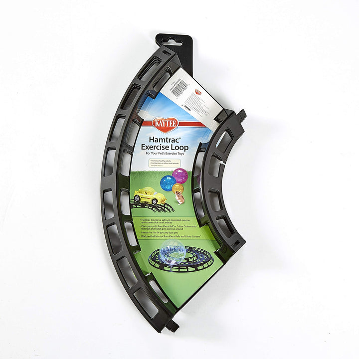 Kaytee Hamtrack Exercise Loop for Exercise Balls & Critter Cruiser Car (includes 4 curved sections)