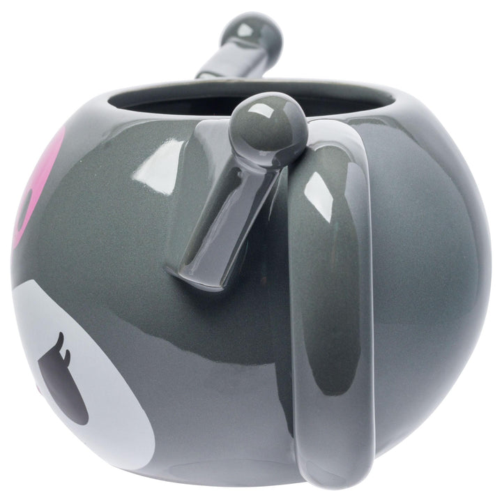 Silver Buffalo Hello Kitty and Friends Kuromi Ceramic 3D Sculpted Mug, 20 Ounces
