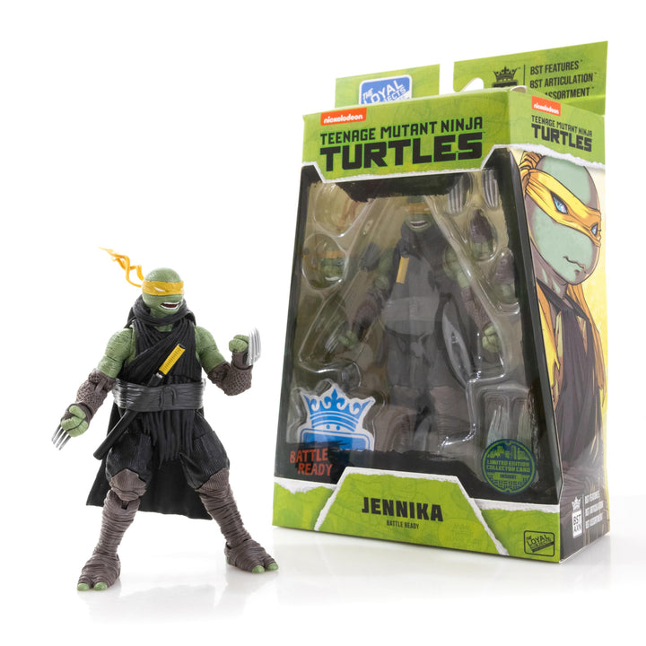 Teenage Mutant Ninja Turtles 'Limited Edition' BST AXN Jennika: Battle Ready 5-inch Action Figure - SDCC 2024