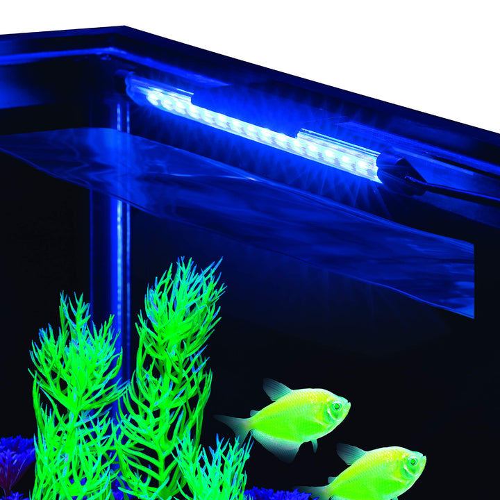 GloFish Blue LED Aquarium Light 8 Inches, 1 Count, Waterproof