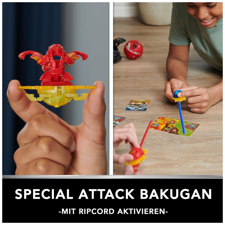 Bakugan Battle 5-Pack, Special Attack Bruiser, Dragonoids, Hammerhead, Nillious; Customizable, Spinning Action Figures, Kids Toys for Boys and Girls 6 and up Special Attack Bruiser, Special Attack Dragonoid, Titanium Dragonoid, Hammerhead, Nillious