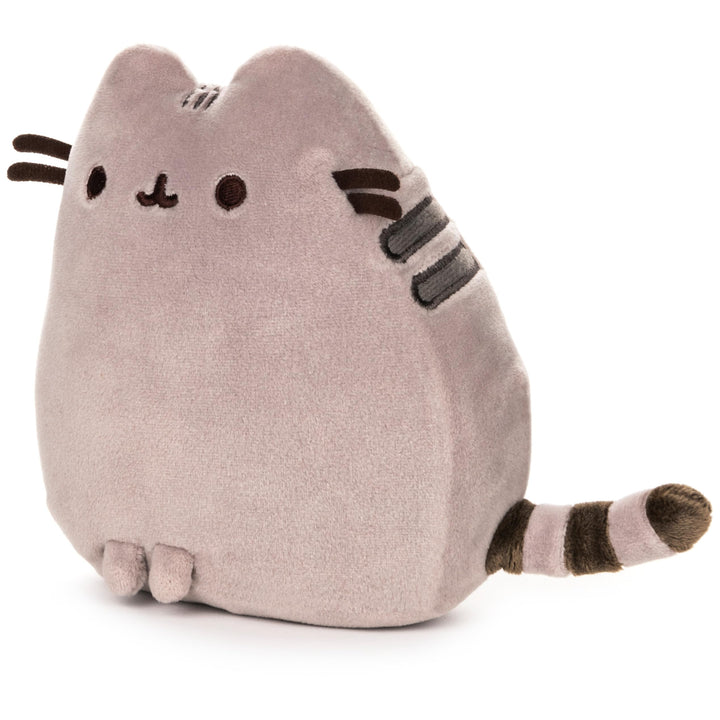 GUND Pusheen The Cat Squisheen Plush, Stuffed Animal Cat for Ages 8 and Up, Gray, 6"