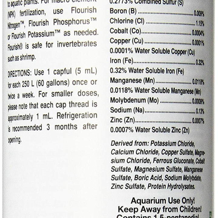 Seachem Flourish Freshwater Plant Supplement 500 ml