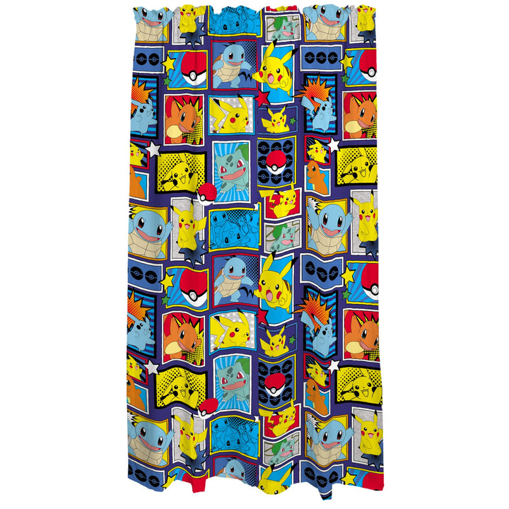 Franco Kids Room Window Curtains Drapes Set, 82 in x 84 in, Pokemon(PRINTS MAY VARY!)