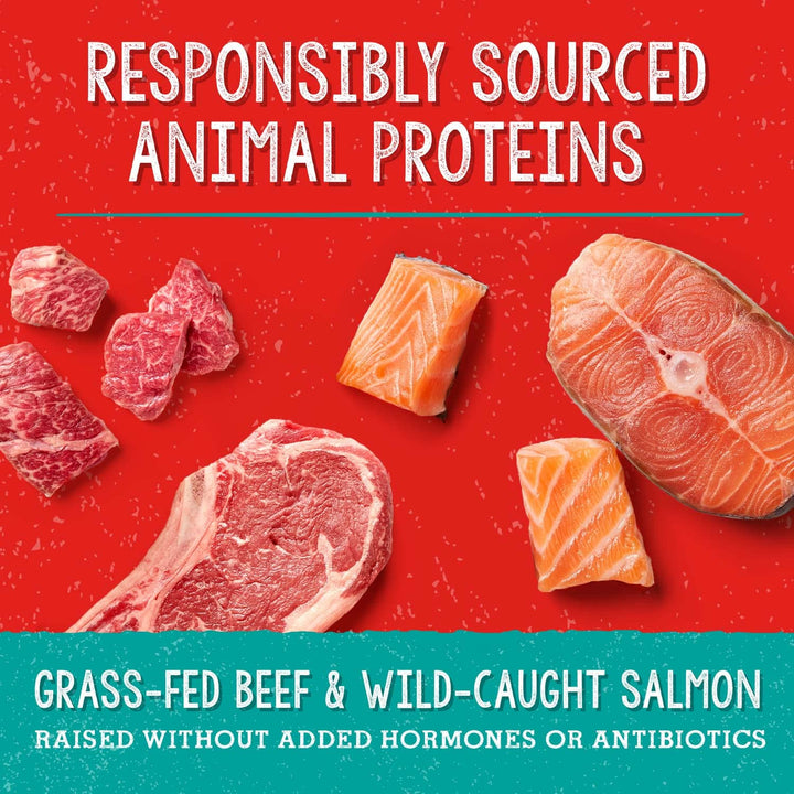 Stella & Chewy's Freeze Dried Raw Surf & Turf Meal Mixer – Dog Food Topper for Small & Large Breeds – Grain Free, Protein Rich Recipe – 3.5 oz Bag Salmon & Beef 3.5 Ounce (Pack of 1)