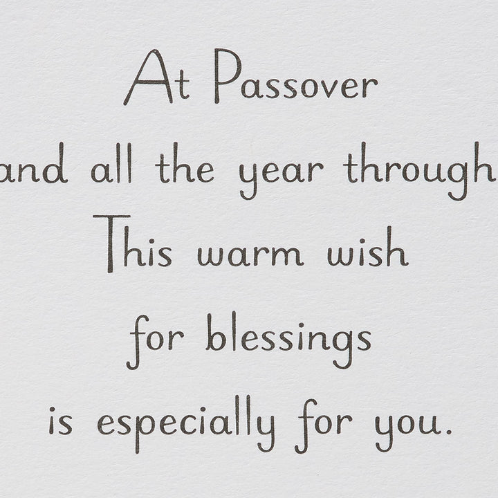 American Greetings Passover Cards, Warm Wish for Blessings (6-Count)