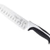 Mercer Culinary White Millennia Handle, 7" Santoku Knife (Granton Edge) Granton Edge Santoku Knife 7" Santoku Knife (Granton Edge)