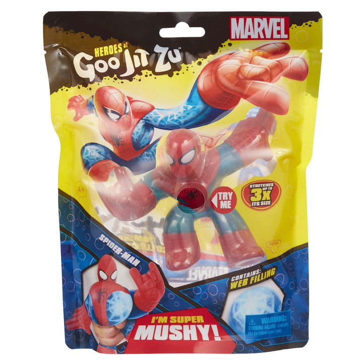 Heroes of Goo Jit Zu Licensed Marvel Hero Pack - Spider-Man, Multicolor (41054) 5.71 x 1.97 x 5.31 inches