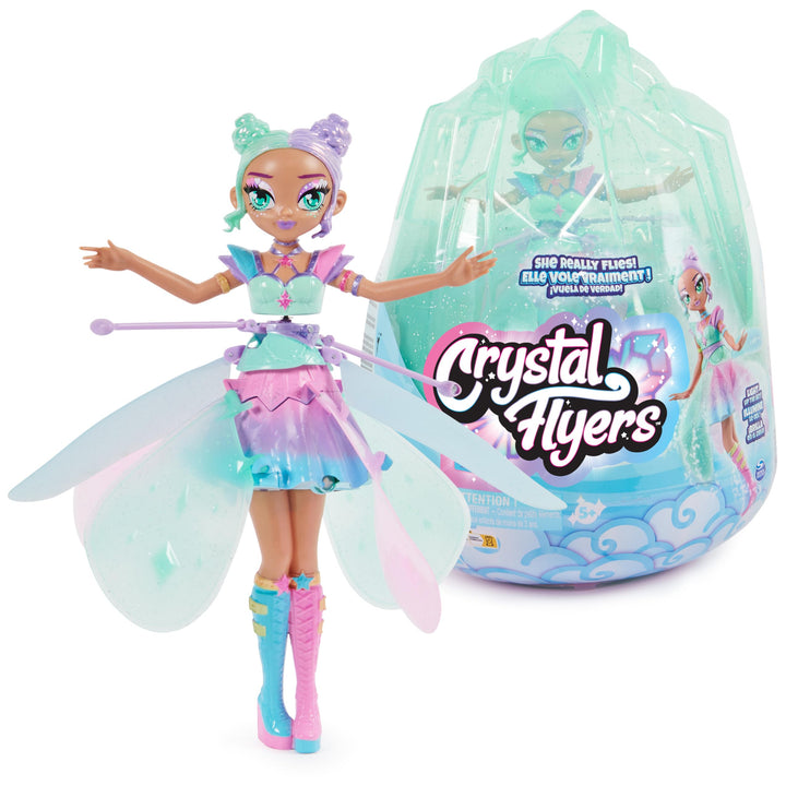 by Hatchimals, Pastel Kawaii Doll Magical Flying Toy with Lights (Packaging May Vary), Kids Toys for Girls and Boys Ages 5 and up