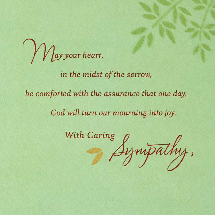 Hallmark DaySpring Religious Sympathy Card (Better Place) Better Place