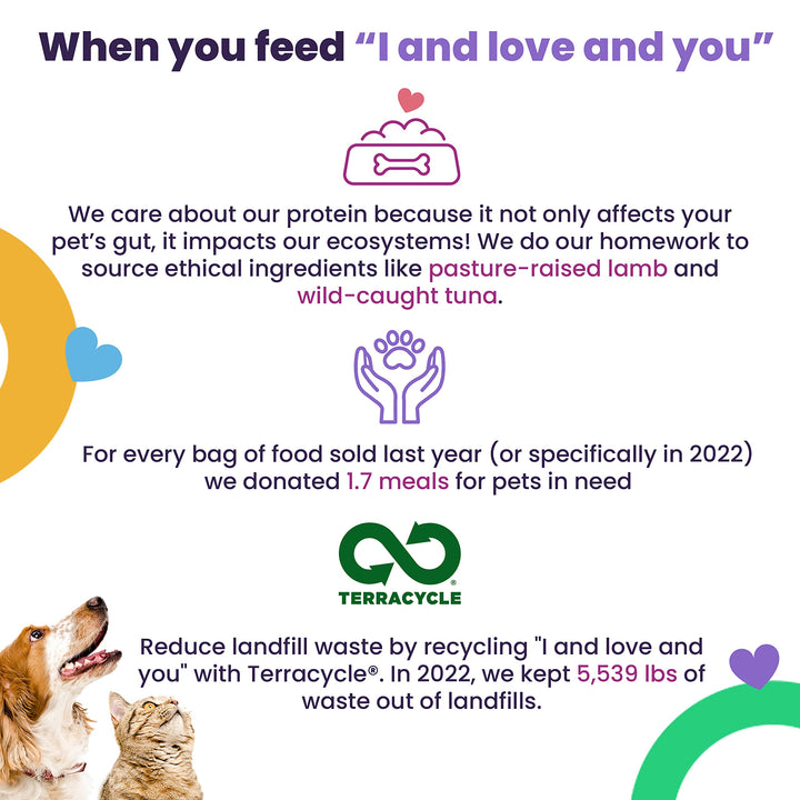 I and love and you Naked Essentials Dry Dog Food for Puppies - Chicken + Lentils - High Protein, Real Meat, No Fillers, Prebiotics + Probiotics, 4lb Bag 4 Pound (Pack of 1)