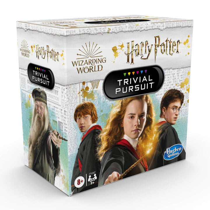 Hasbro Gaming Trivial Pursuit: Wizarding World Harry Potter Edition Compact Trivia Game, 2+ Players, 600 Trivia Questions, 8+ (Exclusive) Multicolor