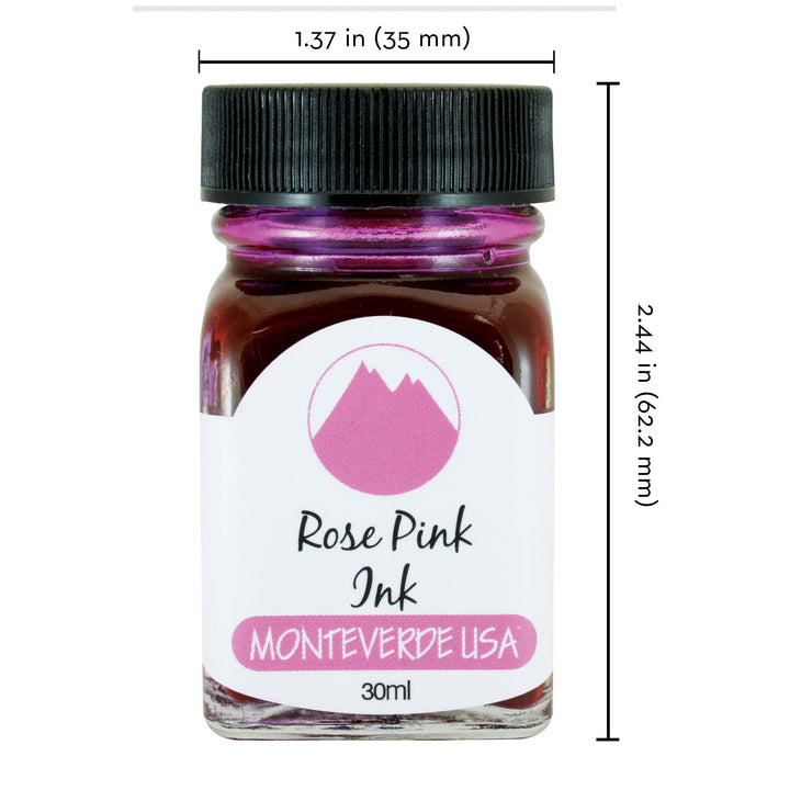 Monteverde USA Ink with ITF Technology, 30 ml Rose Pink (G309RP)