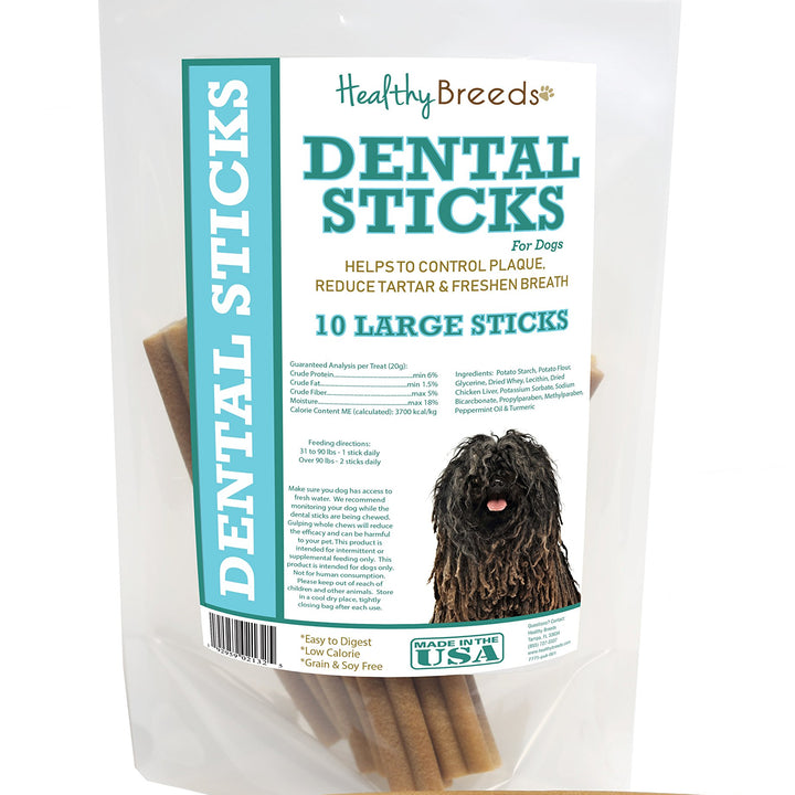 Healthy Breeds Pulik Dental Sticks Large 10 Count Large 10 Ct