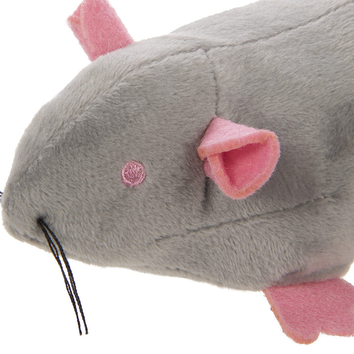 SmartyKat Rat Pack Kicker Plush Catnip Cat Toy - Randomly Selected Color, Jumbo