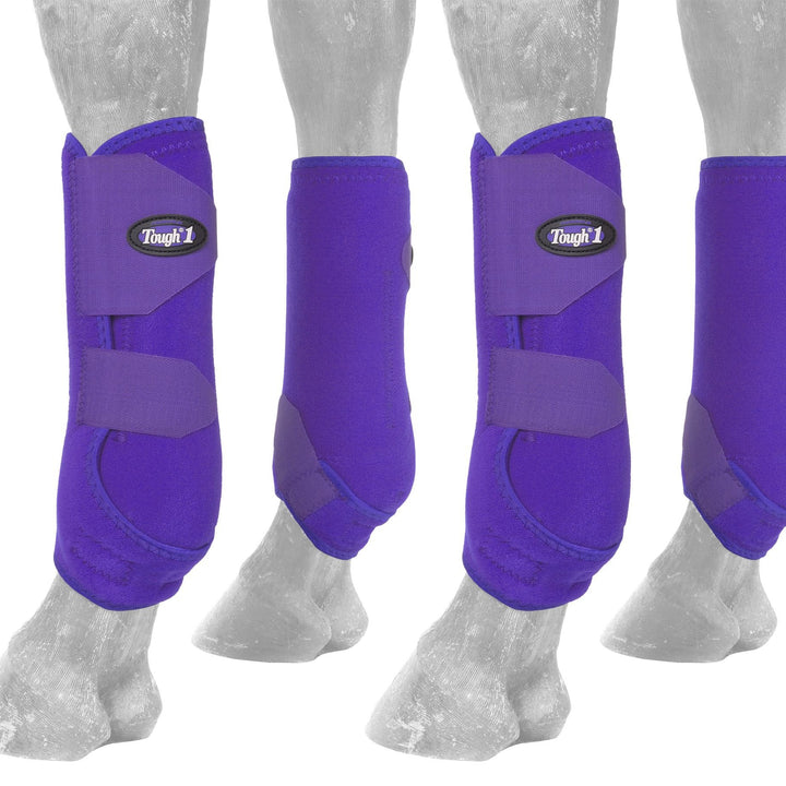 Tough 1 Extreme Vented Sport Boots Set Small Purple