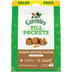 Greenies Pill Pockets for Dogs Capsule Size Natural Soft Dog Treats with Real Peanut Butter, 15.8 oz. Pack (60 Treats) 60 Count (Pack of 1)