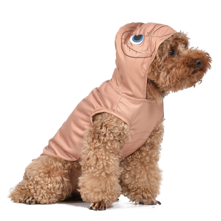 E.T. The Extra-Terrestrial 40th Anniversary Halloween Costume for Dogs - Medium - Halloween Costumes for Dogs, Scary Dog Costumes | Officially Licensed Brown