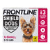 Frontline Shield Flea & Tick Treatment for X-Small Dogs 5-10 lbs., Count of 3 3 Count