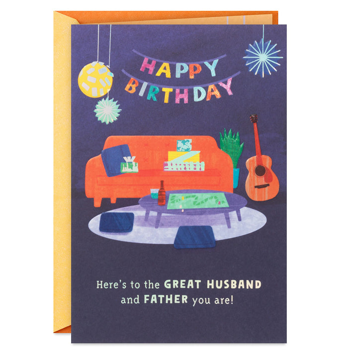 Hallmark Birthday Card for Husband (Great Husband and Father) Great Husband and Father