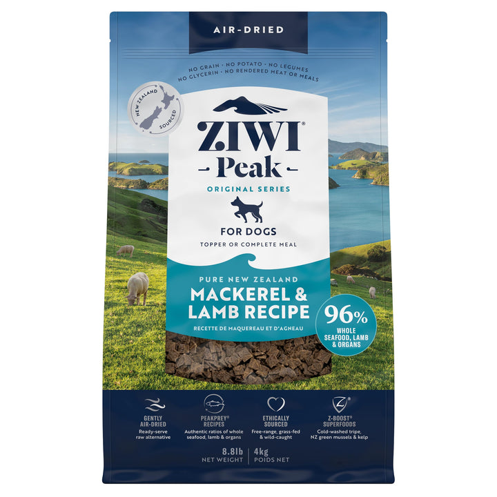 ZIWI Peak Air-Dried Dog Food – Tripe & Lamb - All Natural, High Protein, Grain Free, Limited Ingredient w/ Superfoods (35.2oz) 2.2 Pound (Pack of 1)