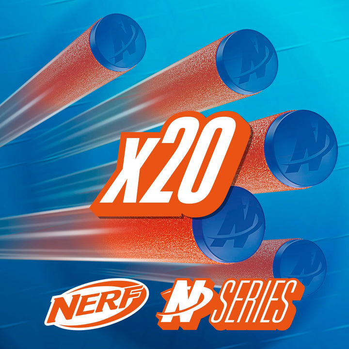 Nerf N Series N1 Darts, Includes 100 Darts, Compatible Only with Nerf N Series Blasters, Outdoor Games, Ages 8+ ( Exclusive)