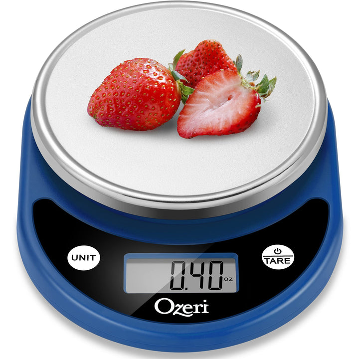 Ozeri Pronto Digital Multifunction Kitchen and Food Scale,Classic Blue