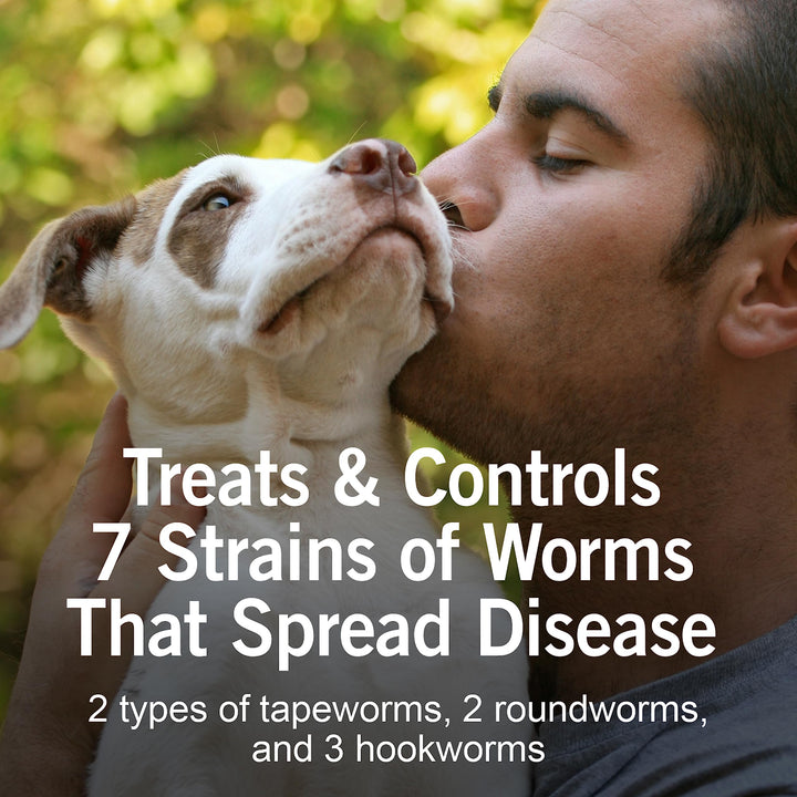 Sentry PET Care Worm X Plus 7 Way DeWormer Large Dogs (6 Count) Package May Vary