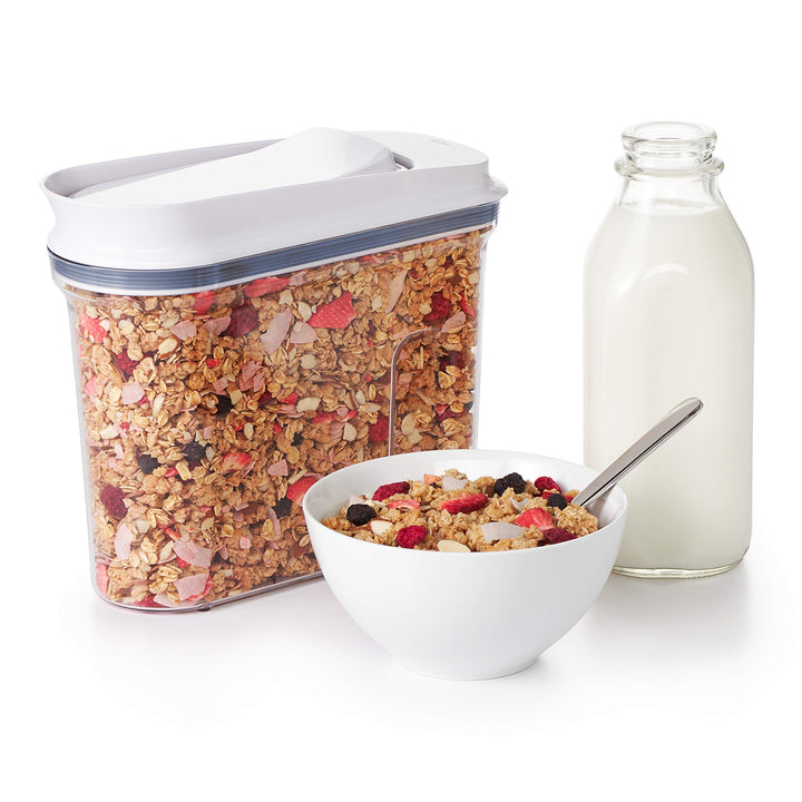 OXO Good Grips Airtight POP Small Cereal Dispenser (2.5 Qt),2.5qt,2.5 Qt - Granola 2.5 Qt - Granola