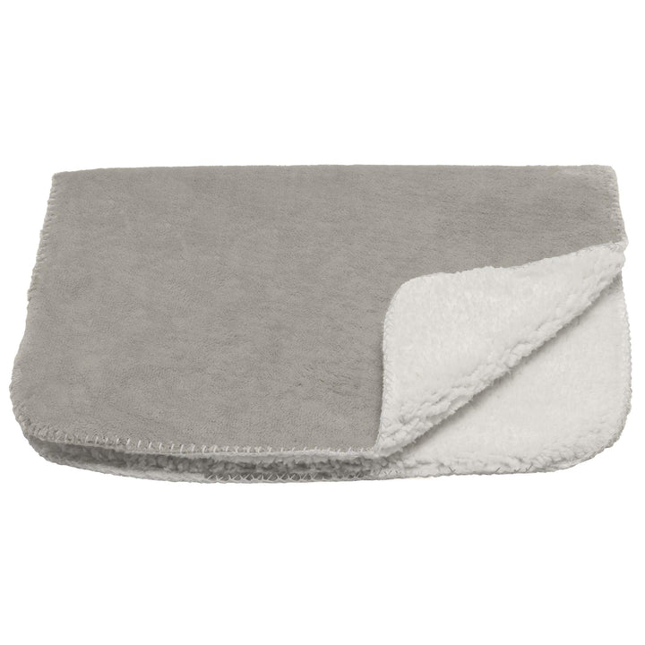 Furhaven Waterproof & Self-Warming Throw Blanket for Dogs & Indoor Cats, Washable & Reflects Body Heat - Terry & Sherpa Dog Blanket - Dove, Small Blanket - Terry & Sherpa (Dove) 30.0"L x 20.0"W x 0.5"Th Self-Warming & Waterproof