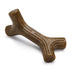 Benebone Bacon Stick Real Wood Durable Dog Chew Toy, Made in USA, Small REAL Bacon 1 Count (Pack of 1)