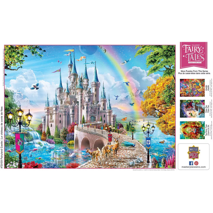 Masterpieces 1000 Piece Jigsaw Puzzle - Fairyland Castle - 19.25"X26.75"