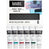 Liquitex Professional Heavy Body Acrylic Paint, 6 x 59ml (2-oz), Muted Collection + White Muted Set 6 x 59ml (2-oz) Paint Set