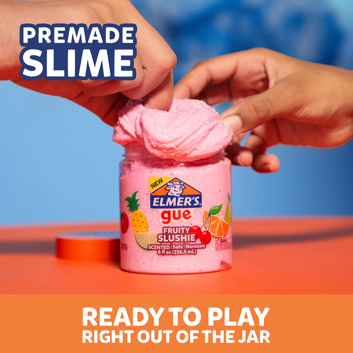 Elmer’s All-Star Slime Kit, Includes Liquid Glue, Slime Activator, and Premade Slime, 9 Count