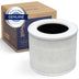 LEVOIT Core Mini Air Purifier Replacement Filter, 3-in-1, High-Efficiency Activated Carbon, Core Mini-RF, 1 Pack, White
