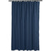 Basics Waffle Weave Shower Curtain, 72" x 72", Navy Blue Waffle Texture