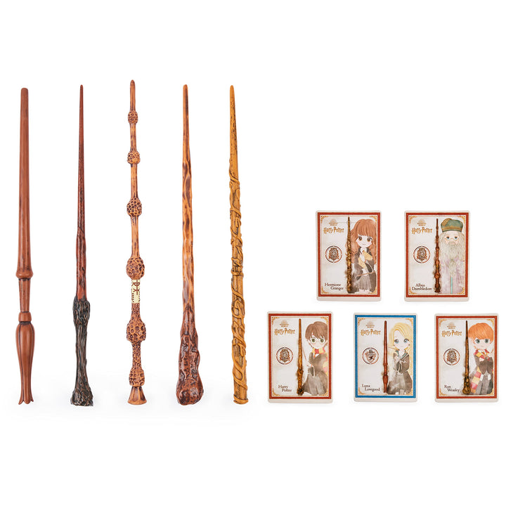 Wizarding World Harry Potter, 12-inch Spellbinding Ginny Weasley Magic Wand with Collectible Spell Card, Easter Basket Stuffers for Ages 6 and up