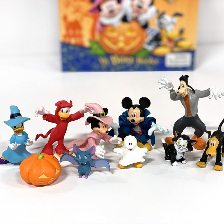 Disney Mickey Halloween My Busy Books - Storybook, 10 figurines, playmat