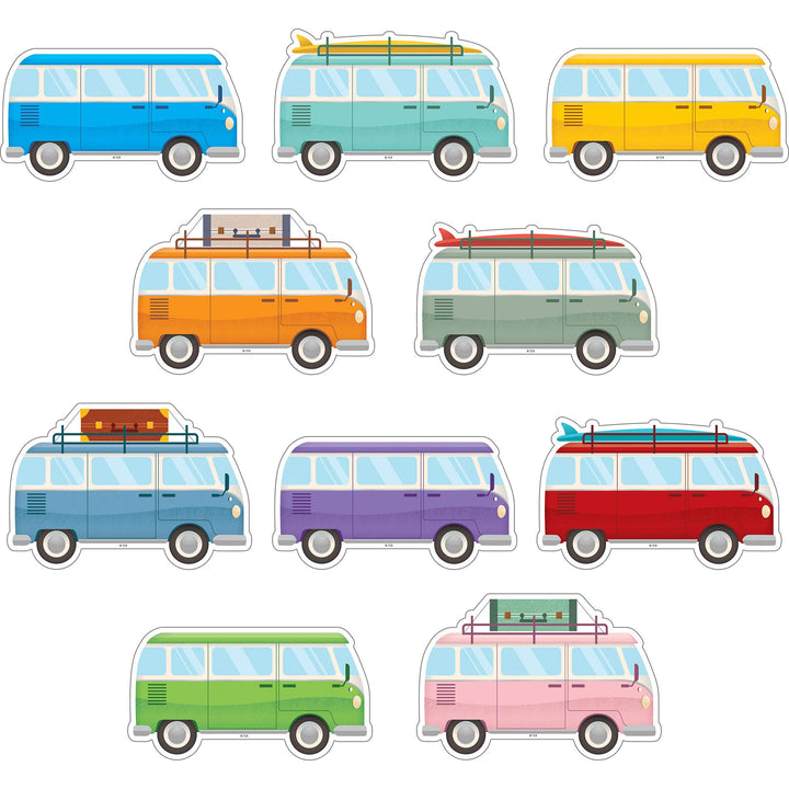 Teacher Created Resources TCR8807 Classic Vans Accents 1 Count (Pack of 1)