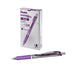 Pentel EnerGel RTX Retractable Liquid Gel Pen, Bold Line, Metal Tip, Violet Ink, Box of 12 (BL80-V) 12 Pack 1.0mm