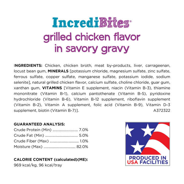 Beneful IncrediBites Grilled Chicken Flavor and Filet Mignon Flavor Wet Food for Small Dogs Variety Pack - 3.5 Ounce (Pack of 12) 3.5 Ounce (Pack of 12)