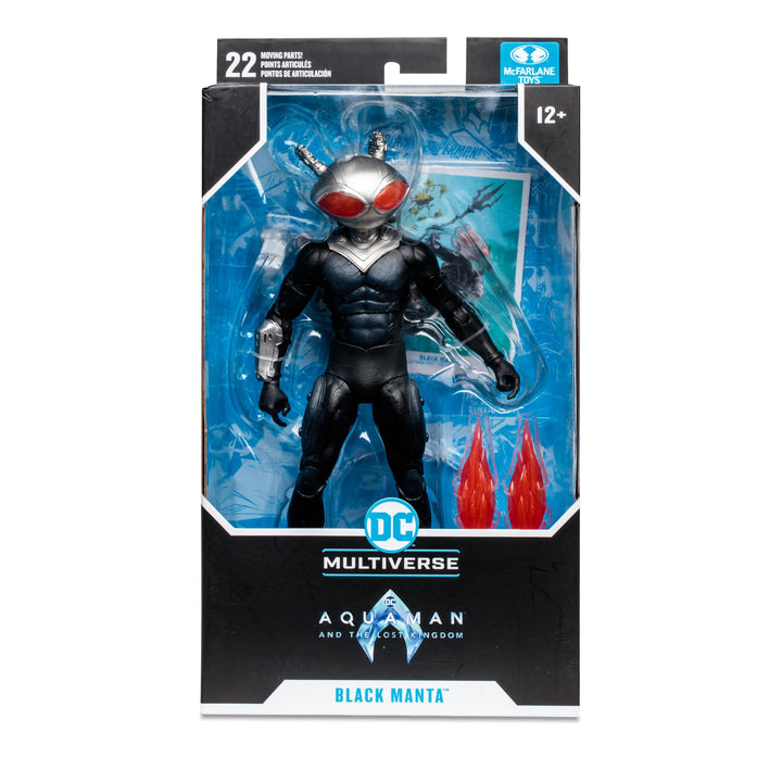 McFarlane Toys - DC Multiverse Black Manta (Aquaman and The Lost Kingdom) 7" Action Figure Modern