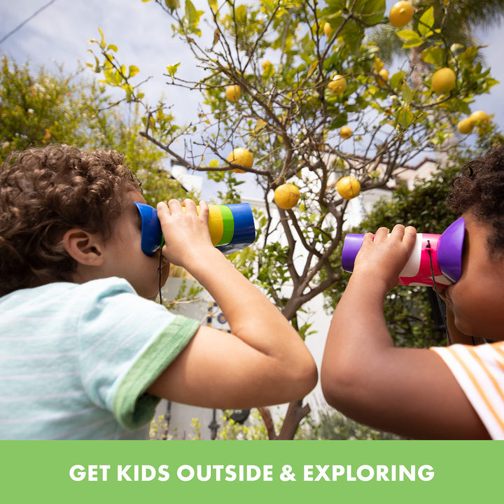 Educational Insights GeoSafari Jr. Kidnoculars - Binoculars for Kids Ages 3+, STEM and Outdoor Toys for Toddlers, Gifts for Toddlers Multi